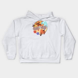 Island Style Good Vibes Shirt Kids Hoodie